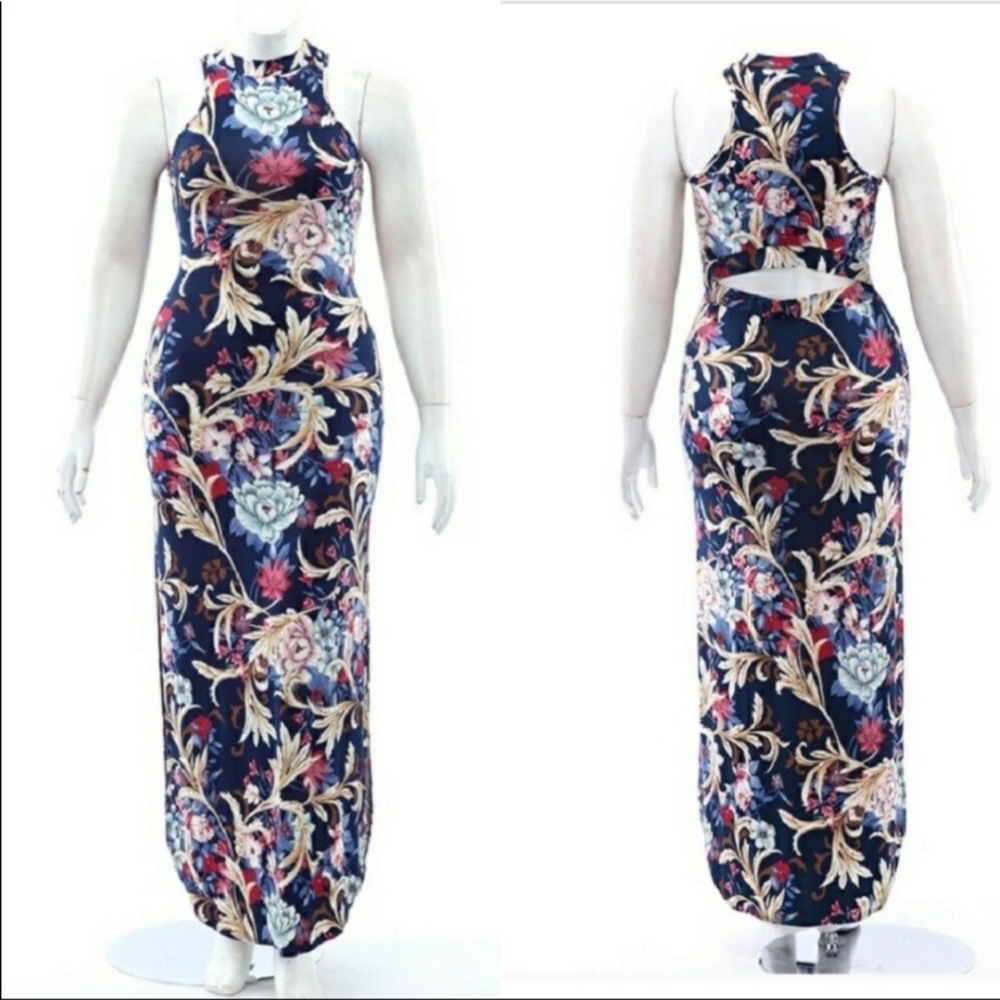 ✨Floral maxi dress